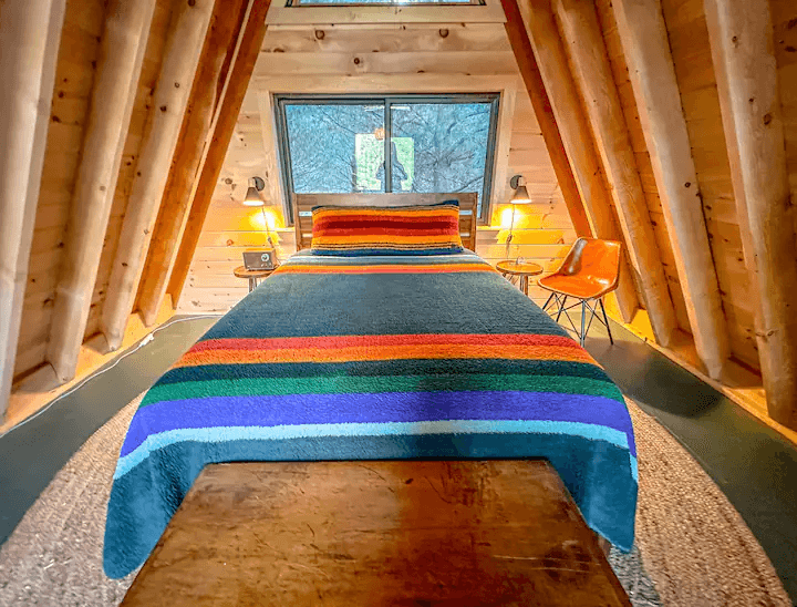 Sublime A-frame Cabin